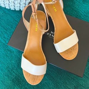 Coach Thompson Mat Calf Sandals